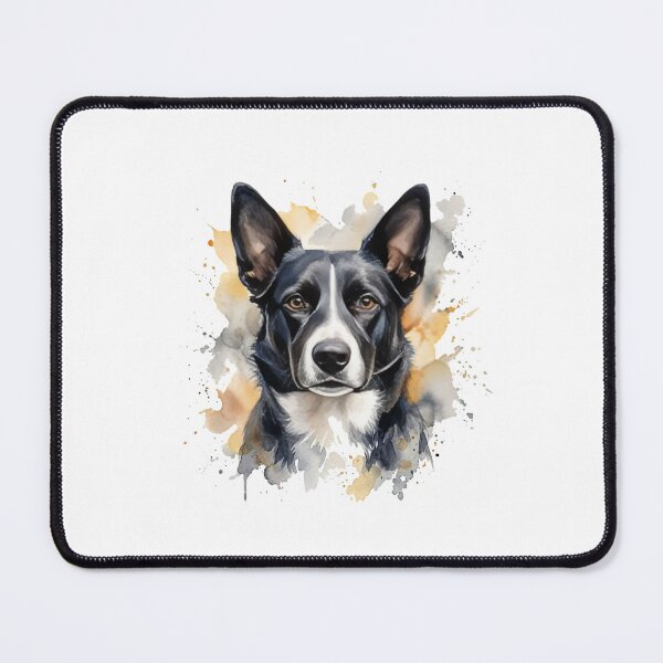 Item preview, Elegant Watercolor McNab Shepherd Dog Portrait designed and sold by DuckOddity.
