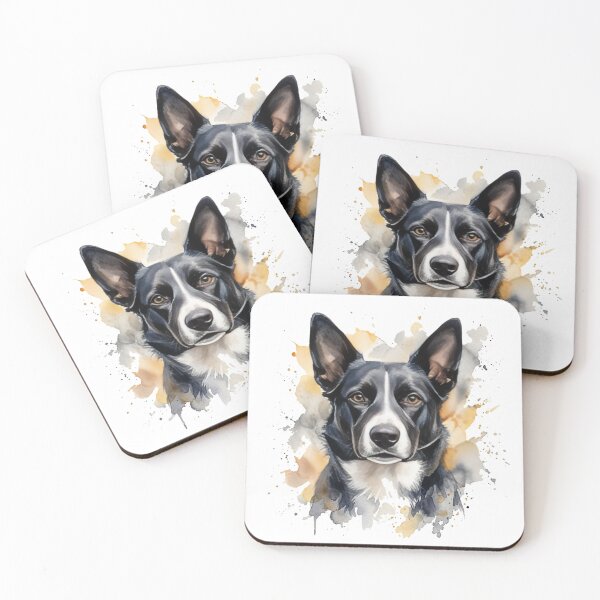 Item preview, Elegant Watercolor McNab Shepherd Dog Portrait designed and sold by DuckOddity.
