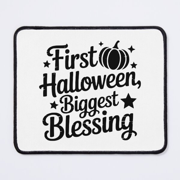 Item preview, First Halloween Biggest Blessing designed and sold by theartfulaspie.