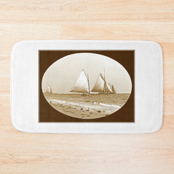 Item preview, Anglesea, New Jersey, July 21, 1900, Sailboats Headed for the Fishing Grounds designed and sold by AMacGPhilly.