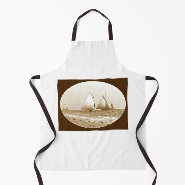 Item preview, Anglesea, New Jersey, July 21, 1900, Sailboats Headed for the Fishing Grounds designed and sold by AMacGPhilly.