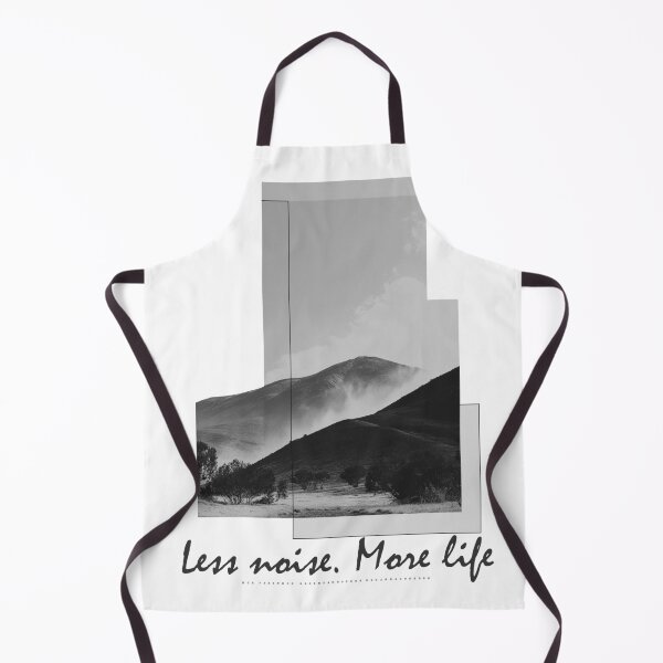 Item preview, Less Noise. More Life – Mountain Silence designed and sold by JacekKita.
