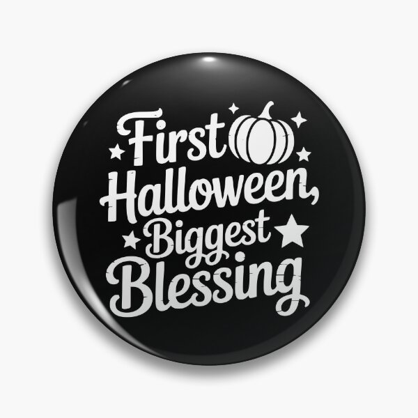 Item preview, First Halloween Biggest Blessing designed and sold by theartfulaspie.