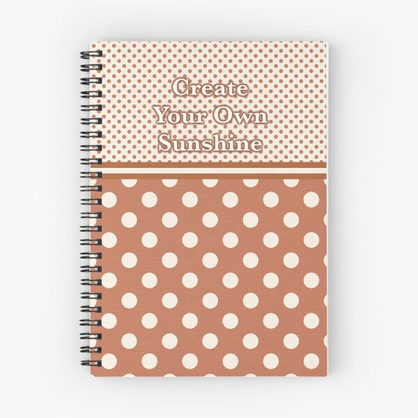 Item preview, Create Your Own Sunshine – Blush Terracotta Retro Quote Design  designed and sold by Fezzyboo.