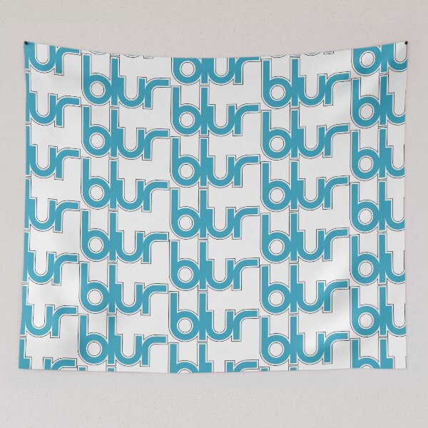 Item preview, Blur Band Britpop Rock Retro Logo designed and sold by Libérica Studio.