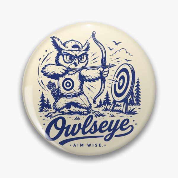 Item preview, Vintage Owls Archery Aim Wise designed and sold by 89shirts.