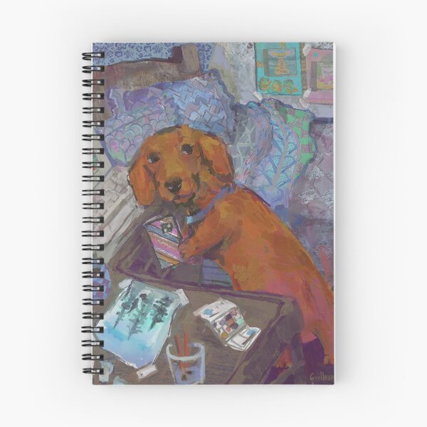 Item preview, Dachshund dog finally feels comfortable sharing his art with the world designed and sold by guilhernunes.