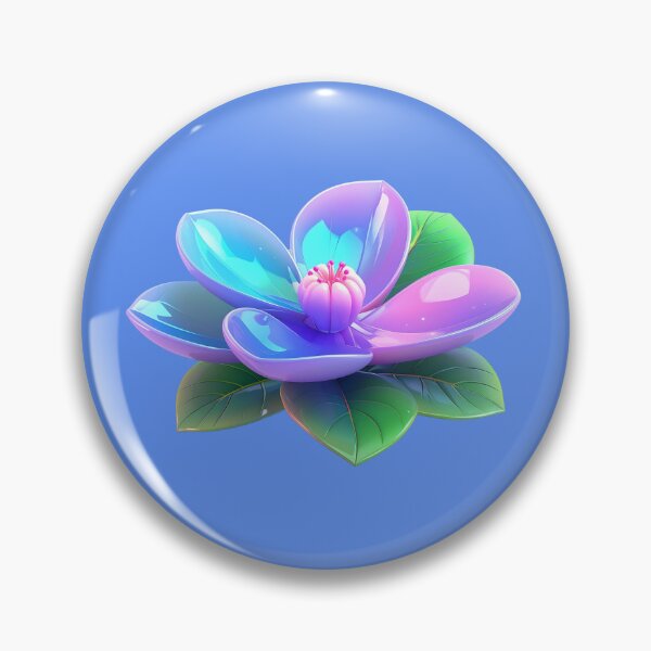 Item preview, Colorful Rainbow Flower Glossy Floral Pattern designed and sold by SolutionsArt.