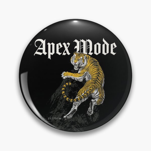 Item preview, Apex Mode Tiger Dark Streetwear Graphic T-Shirt Untamed Behaviour Animal Art Print | MRKD designed and sold by MRKD.World.