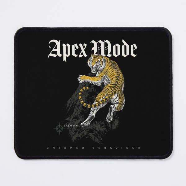 Item preview, Apex Mode Tiger Dark Streetwear Graphic T-Shirt Untamed Behaviour Animal Art Print | MRKD designed and sold by MRKD.World.