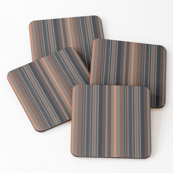 Item preview, Dark Earth Woods Stripes Pattern Design  designed and sold by PatternTitan.