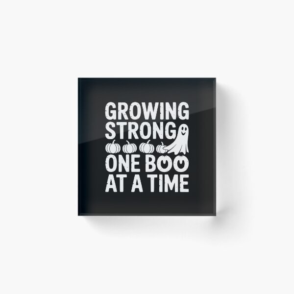 Item preview, Growing Strong One Boo At A Time designed and sold by theartfulaspie.