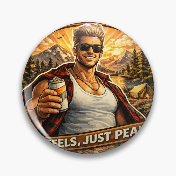 Item preview, Alpha Chad – No Feels, Just Peaks Sticker designed and sold by prejay1728.