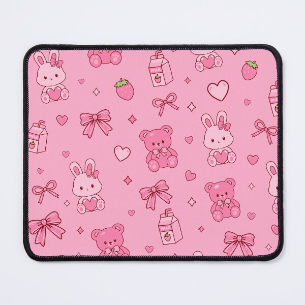 Item preview, Cute Pink Kawaii Pattern  designed and sold by ZwoToopia.