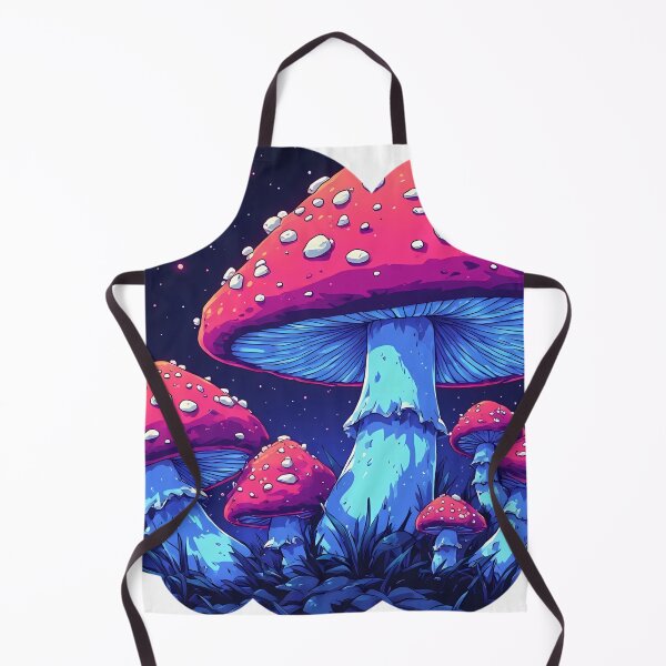 Item preview, Galactic Amanita Neon Landscape designed and sold by creativepers.