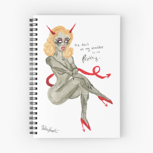 Item preview, the devil on my shoulder is so pretty designed and sold by Valerie Parente.