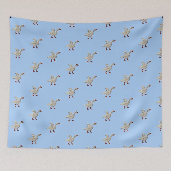 Item preview, Waddling goose hand embroidered designed and sold by Alsa-Hand Embroidery.