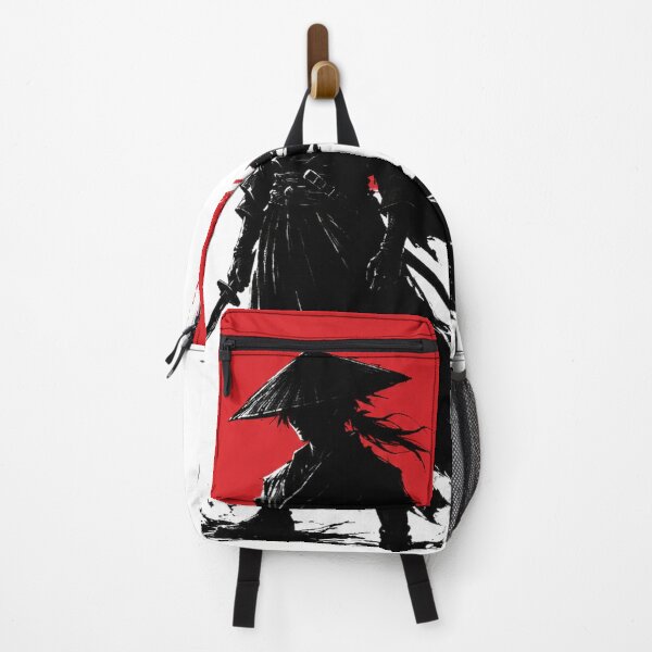 Item preview, Honor — Lone Samurai Silhouette Red Sun Ink Art designed and sold by Cyber Kitsune.