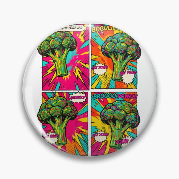 Item preview, BROCCOLI POWER!™ | Pop Art Graphic  designed and sold by CallisC-Arts.