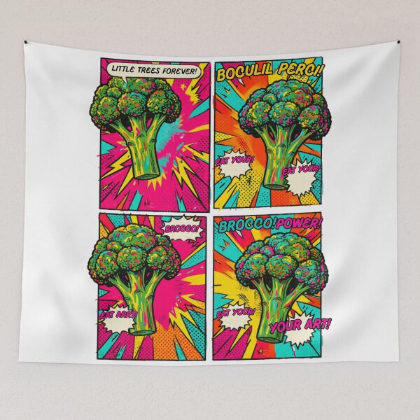 Item preview, BROCCOLI POWER!™ | Pop Art Graphic  designed and sold by CallisC-Arts.