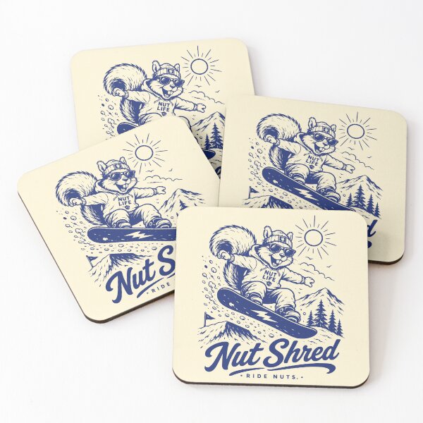 Item preview, Vintage Squirrel Snowboarding Nut Shred designed and sold by 89shirts.