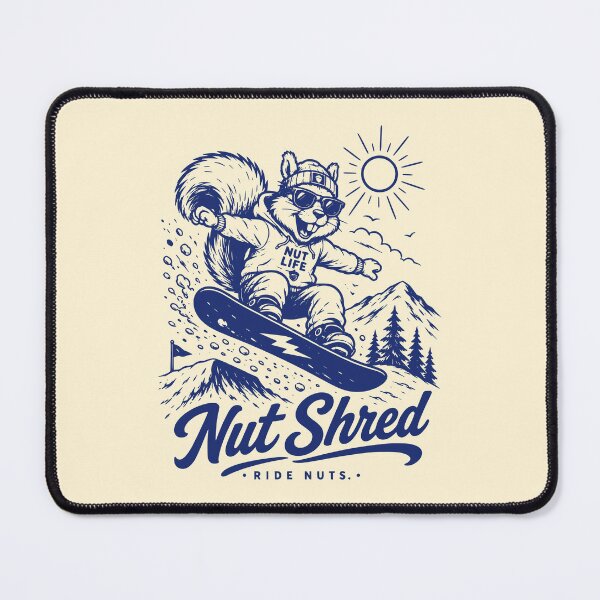 Item preview, Vintage Squirrel Snowboarding Nut Shred designed and sold by 89shirts.