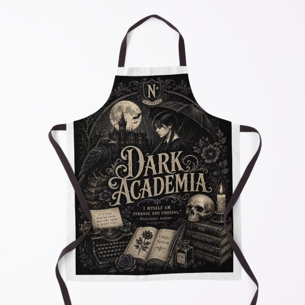 Item preview, Dark Academia Wednesday Addams Gothic Literature Raven designed and sold by Happy ts.