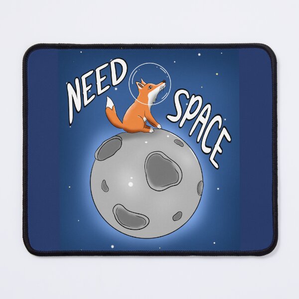 Item preview, Need space, fox in space designed and sold by RavenAMarie .