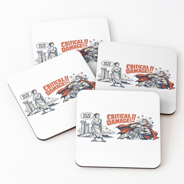 Item preview, Critical Damage!! – Breakup Meme T-Shirt | Funny Greek God Mythology Design designed and sold by hamfindik.