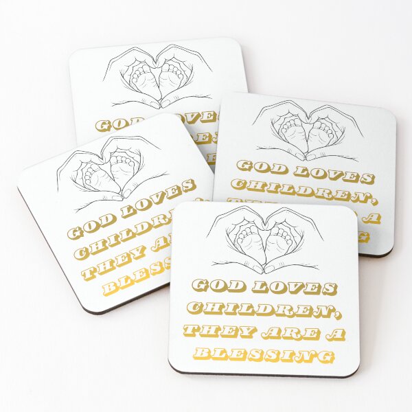 Item preview, God Loves Children, They are a Blessing. designed and sold by DownloadArt.
