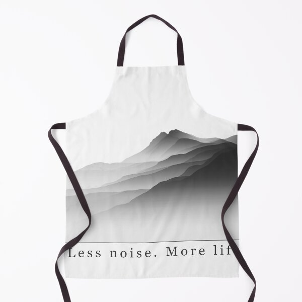 Item preview, Less Noise. More Life – Mountain Silence designed and sold by JacekKita.
