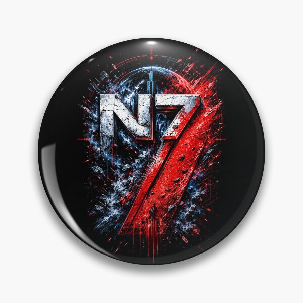 Item preview, Mass Effect n7 designed and sold by superhetero.