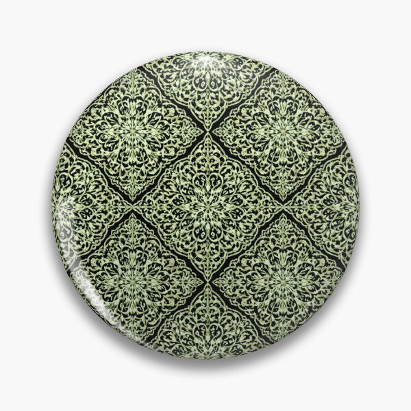 Item preview, Vintage Islamic Floral Damask Pattern (V.3) – Elegant Arabesque Design designed and sold by D-Islamic.