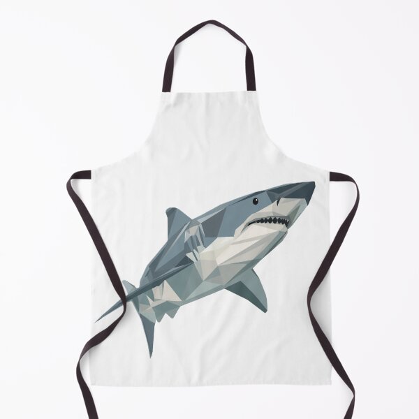 Item preview, Shark Minimalistic Geometric Art designed and sold by Origaminimal.