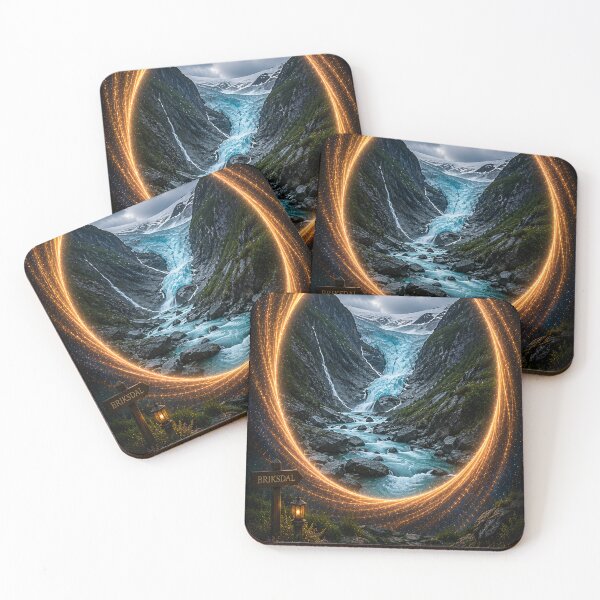 Item preview, Portal to Briksdal Glacier designed and sold by PXLSKN.