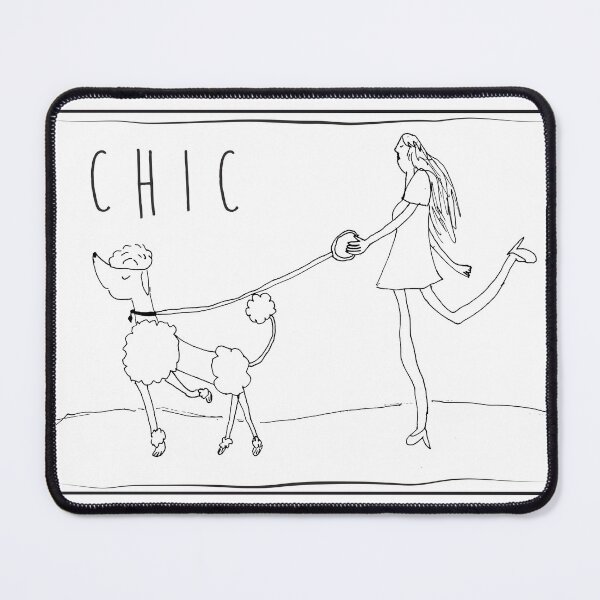 Item preview, Lady with dog designed and sold by HappyLuckyJoy.
