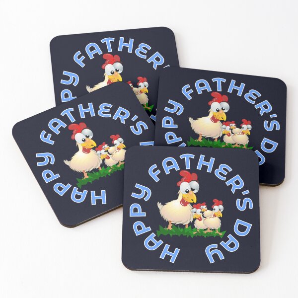 Item preview, Father's Day 2027 Chickens designed and sold by minimalartstory.