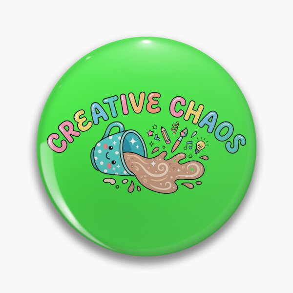 Item preview, Creative Chaos Playful Cute Coffee Spilled Typography designed and sold by Utopian-Magic.