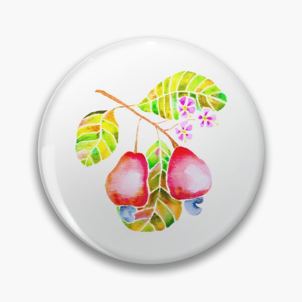 Item preview, Blossoms & Cashews – Tropical Watercolor Design  designed and sold by Piret Victoria Ribas.