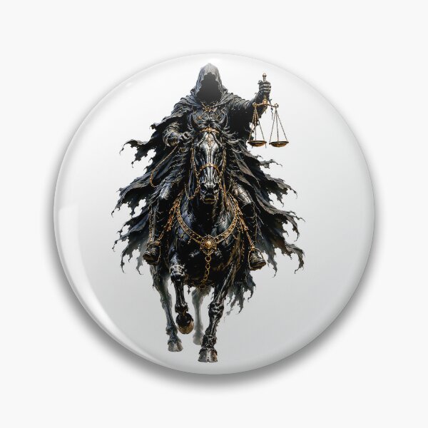 Item preview, The Black Horse of the Apocalypse - Revelation - The Rider with the Sccales designed and sold by DBM Photo Art 1.