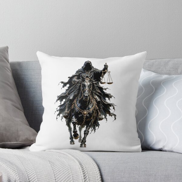 Item preview, The Black Horse of the Apocalypse - Revelation - The Rider with the Sccales designed and sold by DBM Photo Art 1.