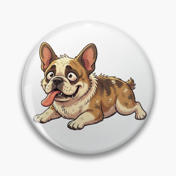 Item preview, Exhausted Frenchie After Zoomies designed and sold by ClaussShop.