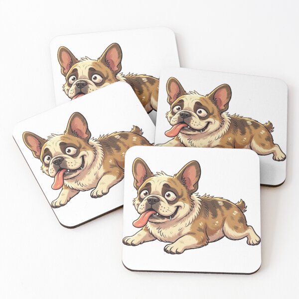 Item preview, Exhausted Frenchie After Zoomies designed and sold by ClaussShop.