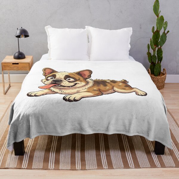 Item preview, Exhausted Frenchie After Zoomies designed and sold by ClaussShop.