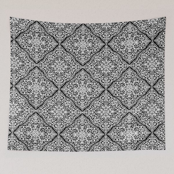 Item preview, Vintage Islamic Floral Damask Pattern (V.4) – Elegant Arabesque Design designed and sold by D-Islamic.