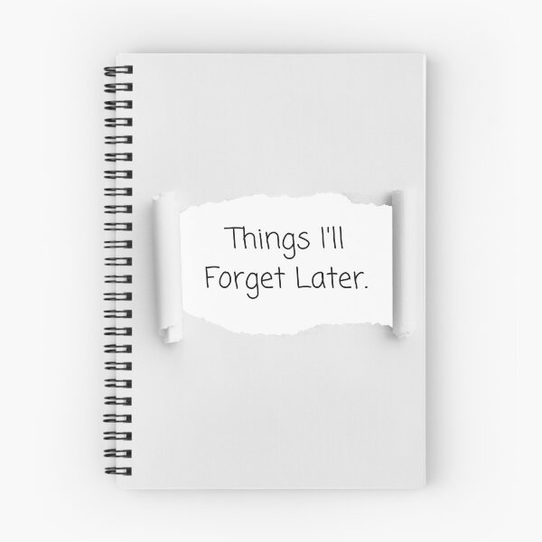 Item preview, Things I’ll forget later designed and sold by Comfy Creations.