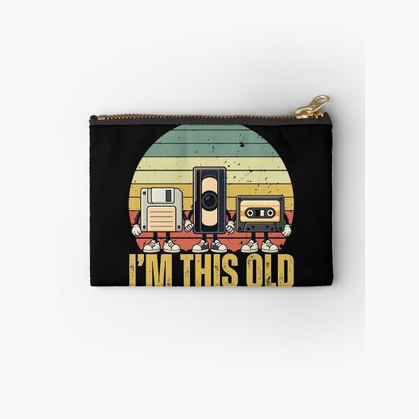 Item preview, Funny Floppy Disk, VHS, Cassette Retro Sunset - I'm This Old designed and sold by legendaryskins.