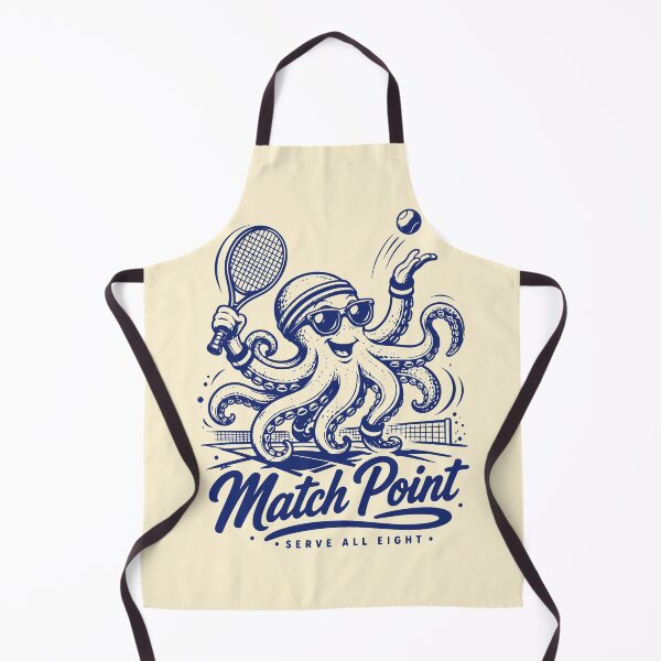 Item preview, Vintage Octopus Tennis Match Point designed and sold by 89shirts.