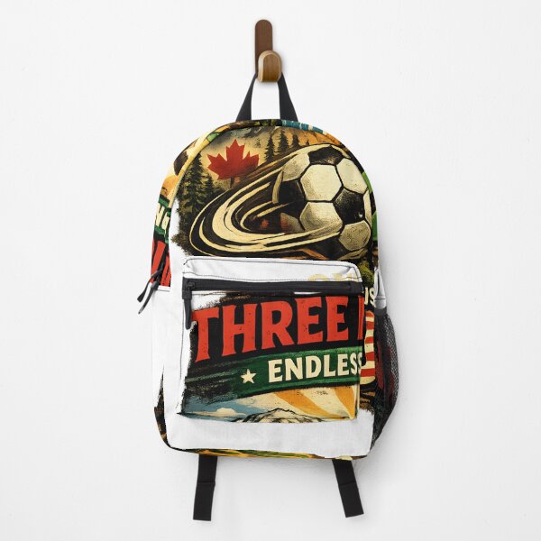 Item preview, One Game Three Nations 2026 – Canada USA Mexico Football Tee designed and sold by WhisperFrame.