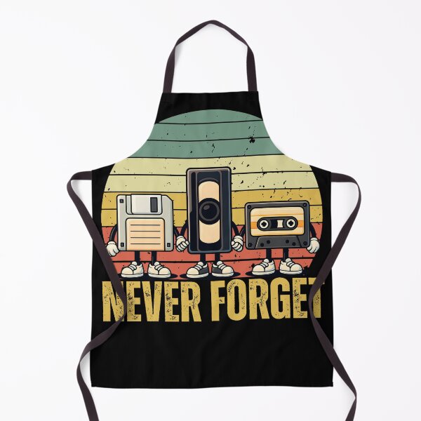 Item preview, Funny Floppy Disk, VHS, Cassette Retro Sunset - Never Forget designed and sold by legendaryskins.